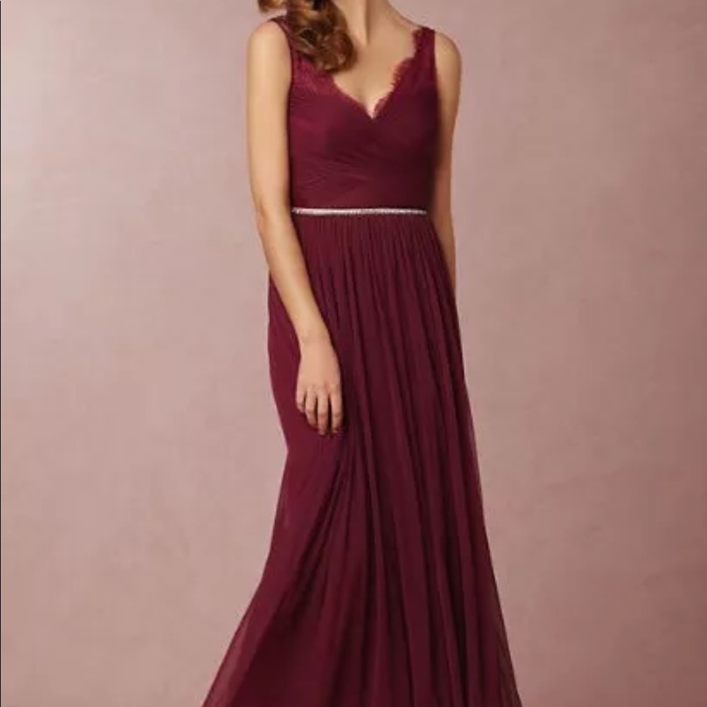 Anthropoligie BHlDN Hitherto Fluer Dress Size 16